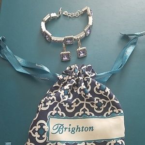 Brighton bracelet and earring pair